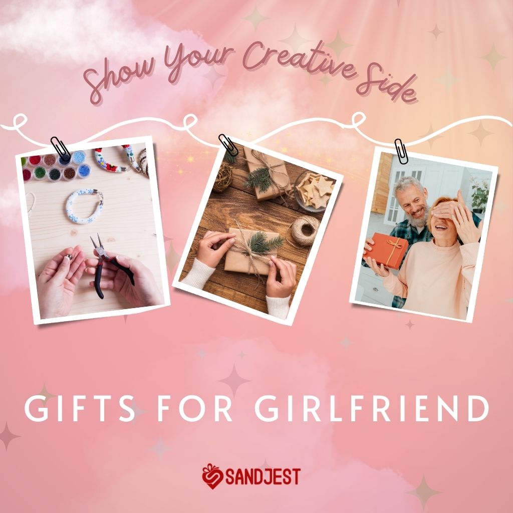 Assortment of DIY gifts for girlfriend, showcasing various handmade projects for a creative and personal touch