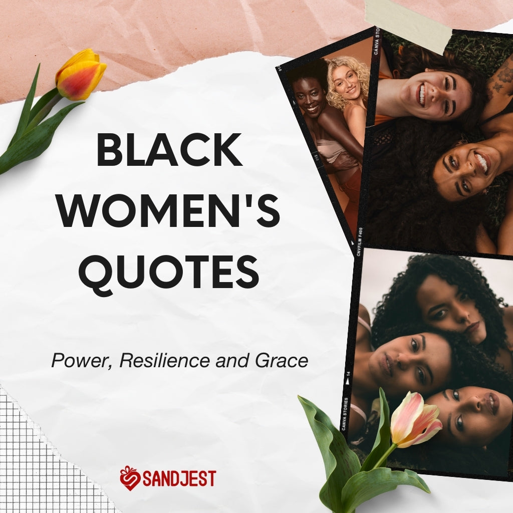 Empower with daily inspirational black women's quotes to express love