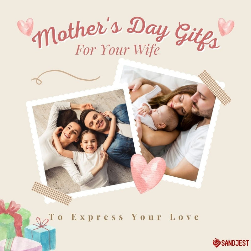 Assorted collection of Top 35 Thoughtful Mother's Day Gifts for Your Wife, showcasing unique and personalized items perfect for celebrating her special day.