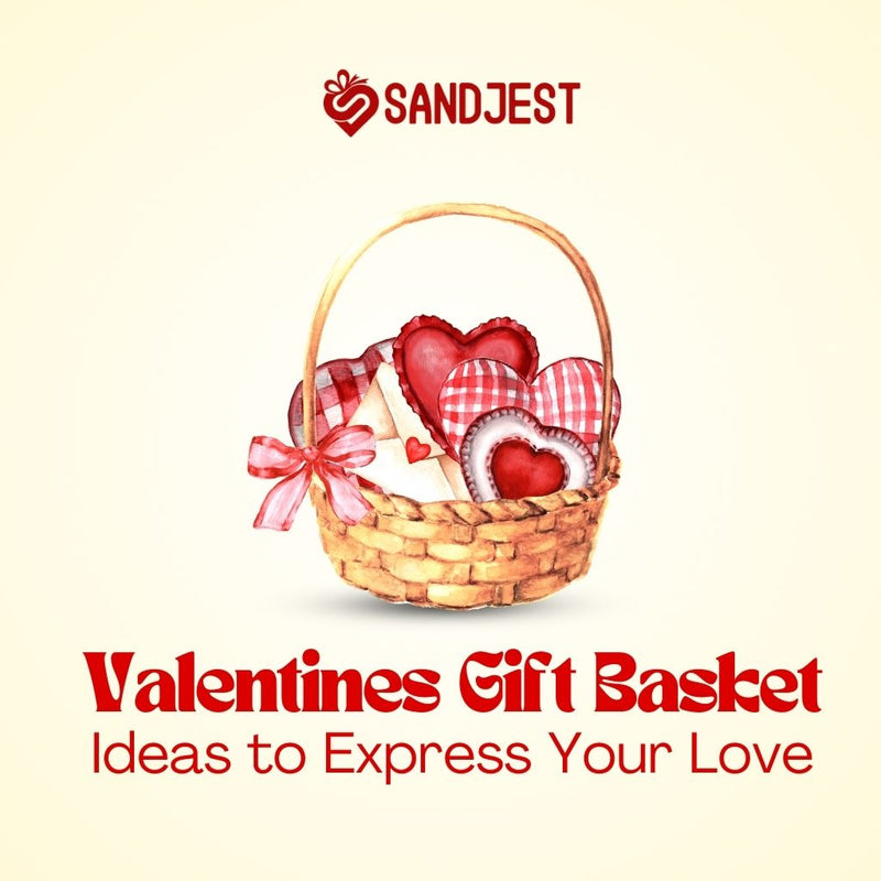 Romantic Valentines Gift Basket Ideas to Express Your Love a delightful Valentine's gift basket for those with a sweet tooth. 