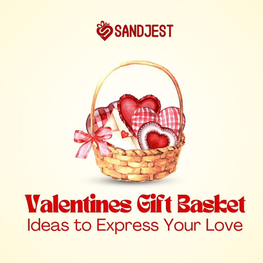 Romantic Valentines Gift Basket Ideas to Express Your Love a delightful Valentine's gift basket for those with a sweet tooth. 