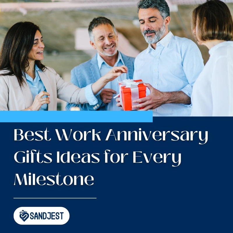 A comprehensive guide showcasing the best work anniversary gift ideas for every significant milestone.