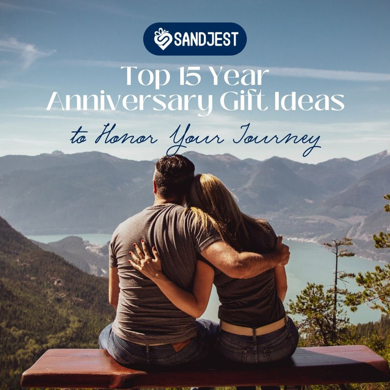 Graphic showcasing a variety of Top 15 Year Anniversary Gift Ideas, highlighting diverse ways to honor your journey together.