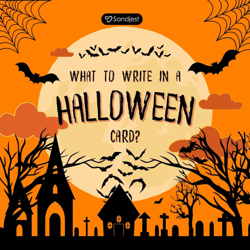 Discover what to write in a Halloween card for friends.