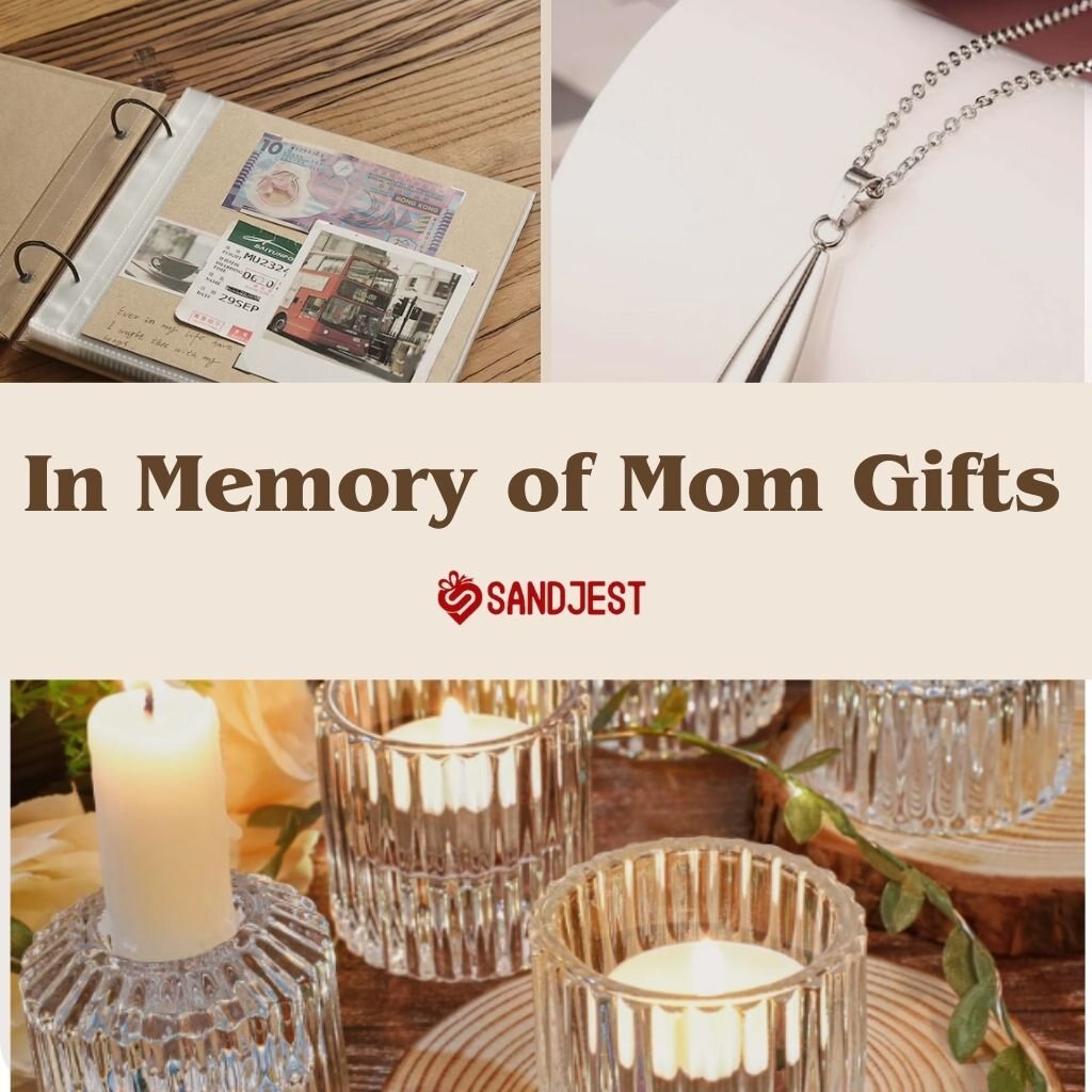 In Memory of Mom Gifts highlights a touching selection of items to remember and cherish a beloved mother's legacy. 