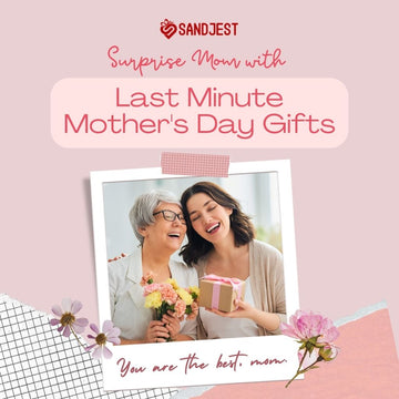 Surprise Mom with Last Minute Mother's Day Gifts—a heartfelt gesture.