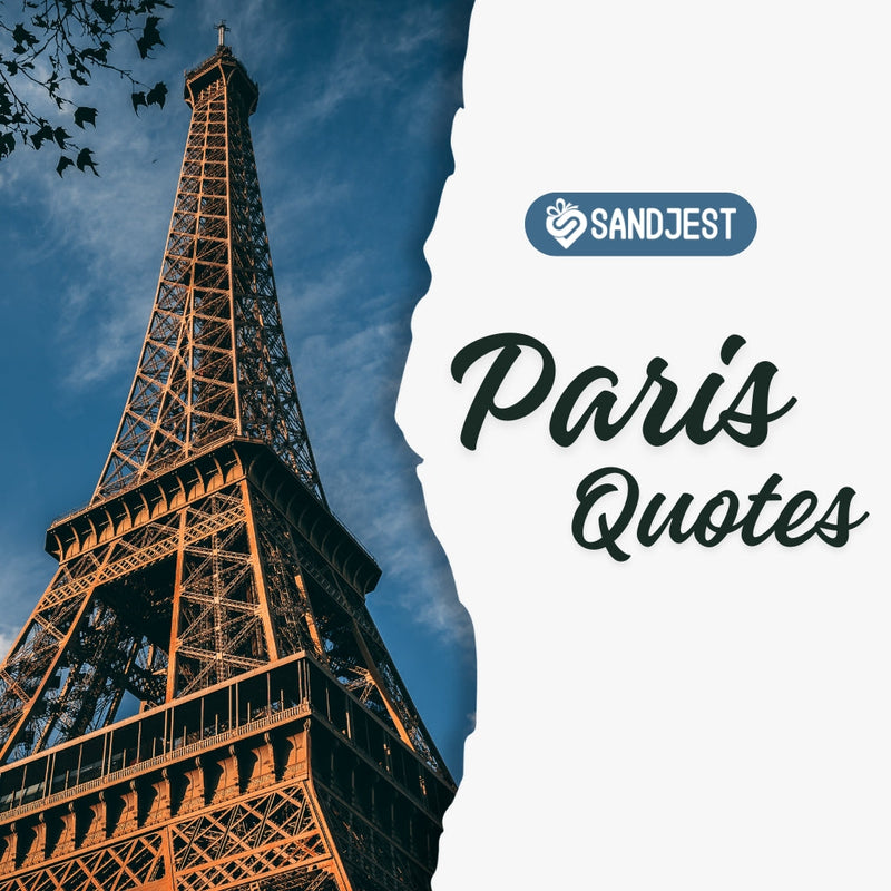Explore Paris quotes and sayings that capture the essence of the City of Light.