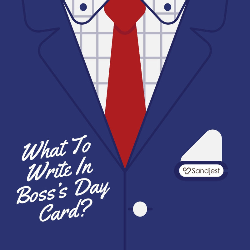 Simple ideas on what to write in boss day card meaningfully.