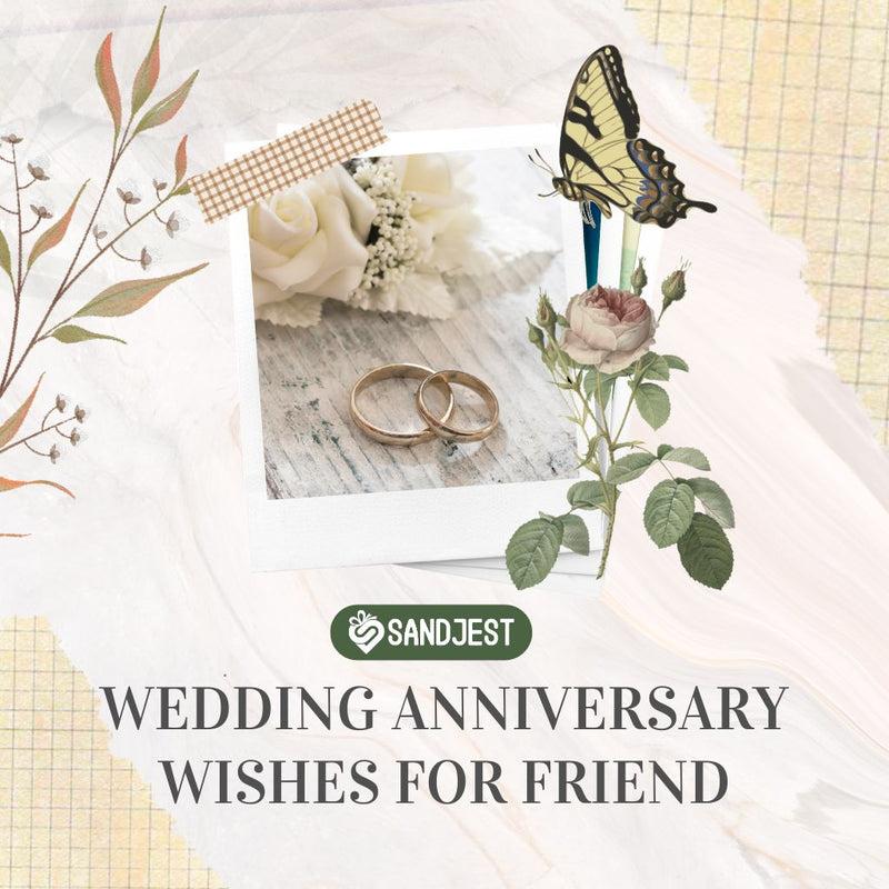 Wedding anniversary wishes for friend to celebrate their love.