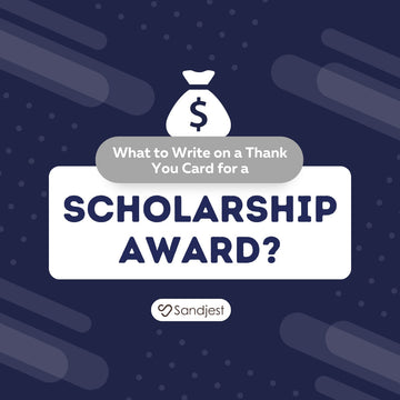 A thank you card should be personal, clear, and express sincere scholarship gratitude.