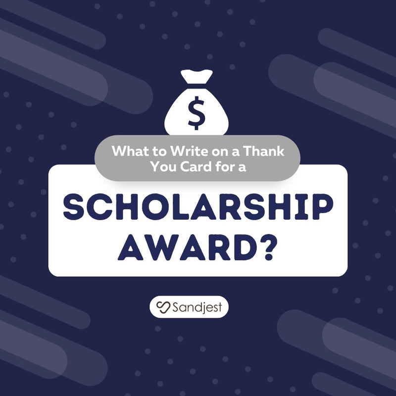 A thank you card should be personal, clear, and express sincere scholarship gratitude.