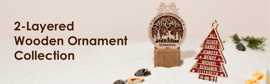 2 Layered Ornaments
