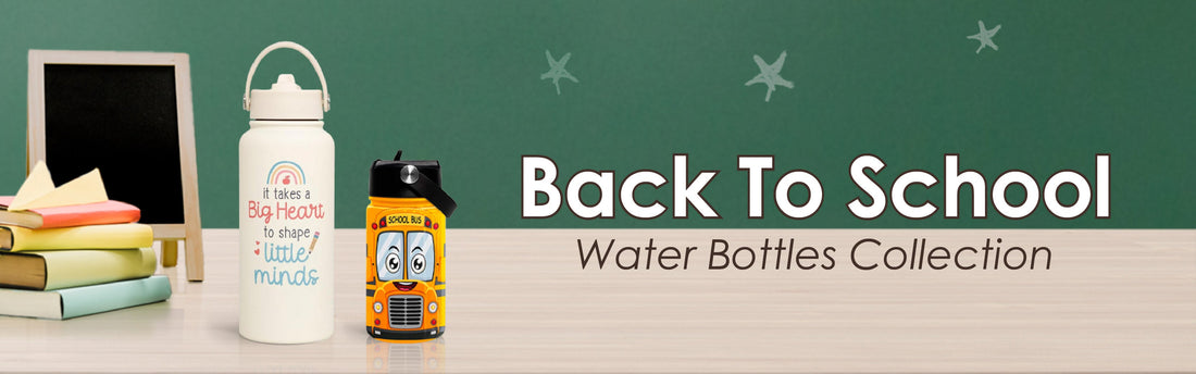 Back To School Water Bottles