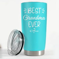 Best Grandma Ever Tumbler Gift For Grandma On Birthday Mother's Day