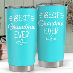 Best Grandma Ever Tumbler Gift For Grandma On Birthday Mother's Day
