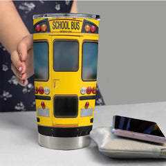Bus Driver Tumbler School Bus Tumbler Gift On Back To School