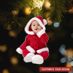 Custom Photo Cut Shape Personalized Ornament