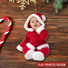 Custom Photo Cut Shape Personalized Ornament