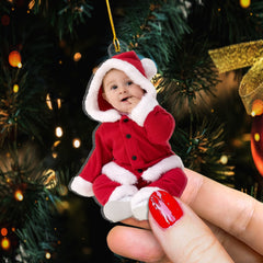 Custom Photo Cut Shape Personalized Ornament