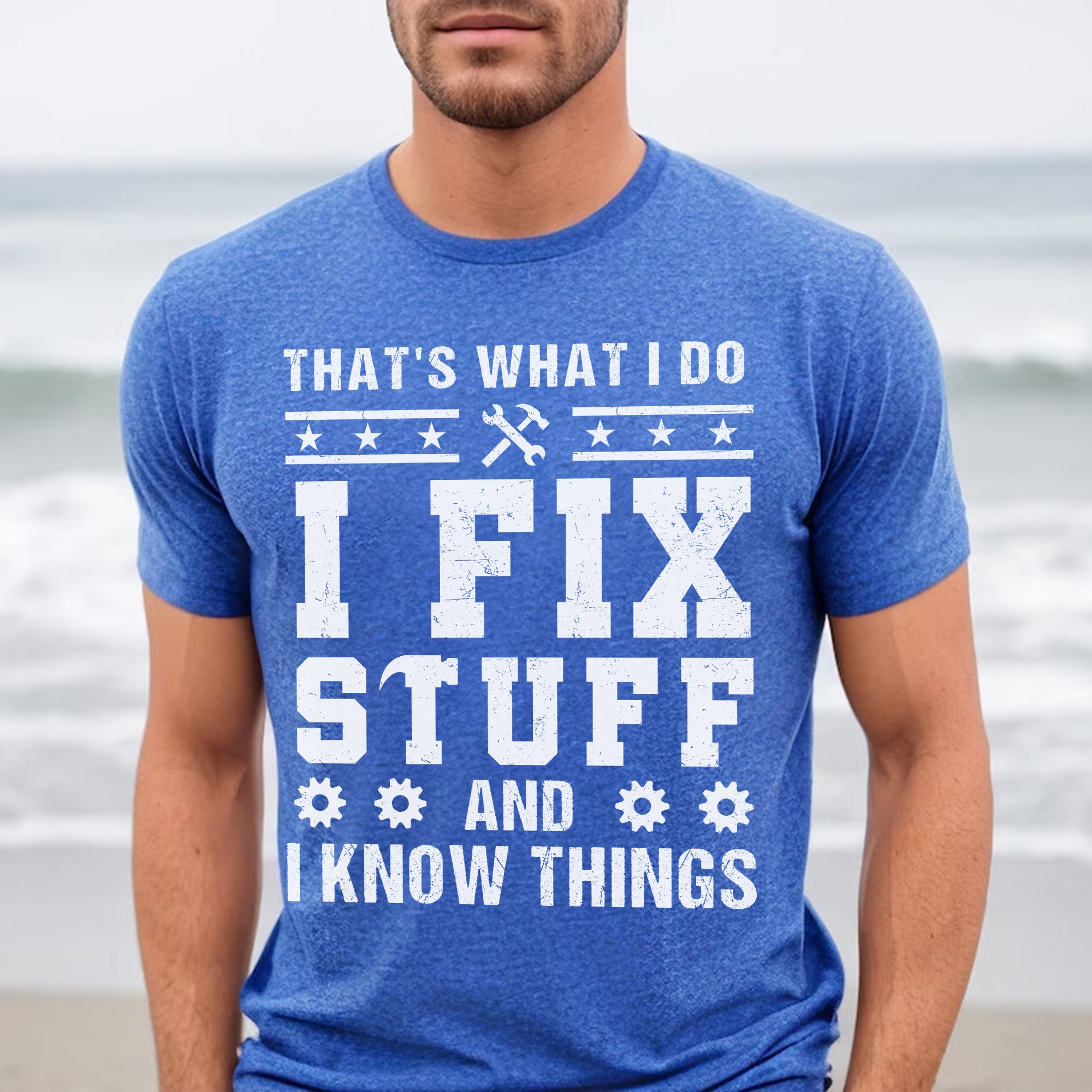 Husband, Brothers, Dad, Boyfriend, Father's Day, T-Shirts For Men, Funny T-Shirts, Black, S