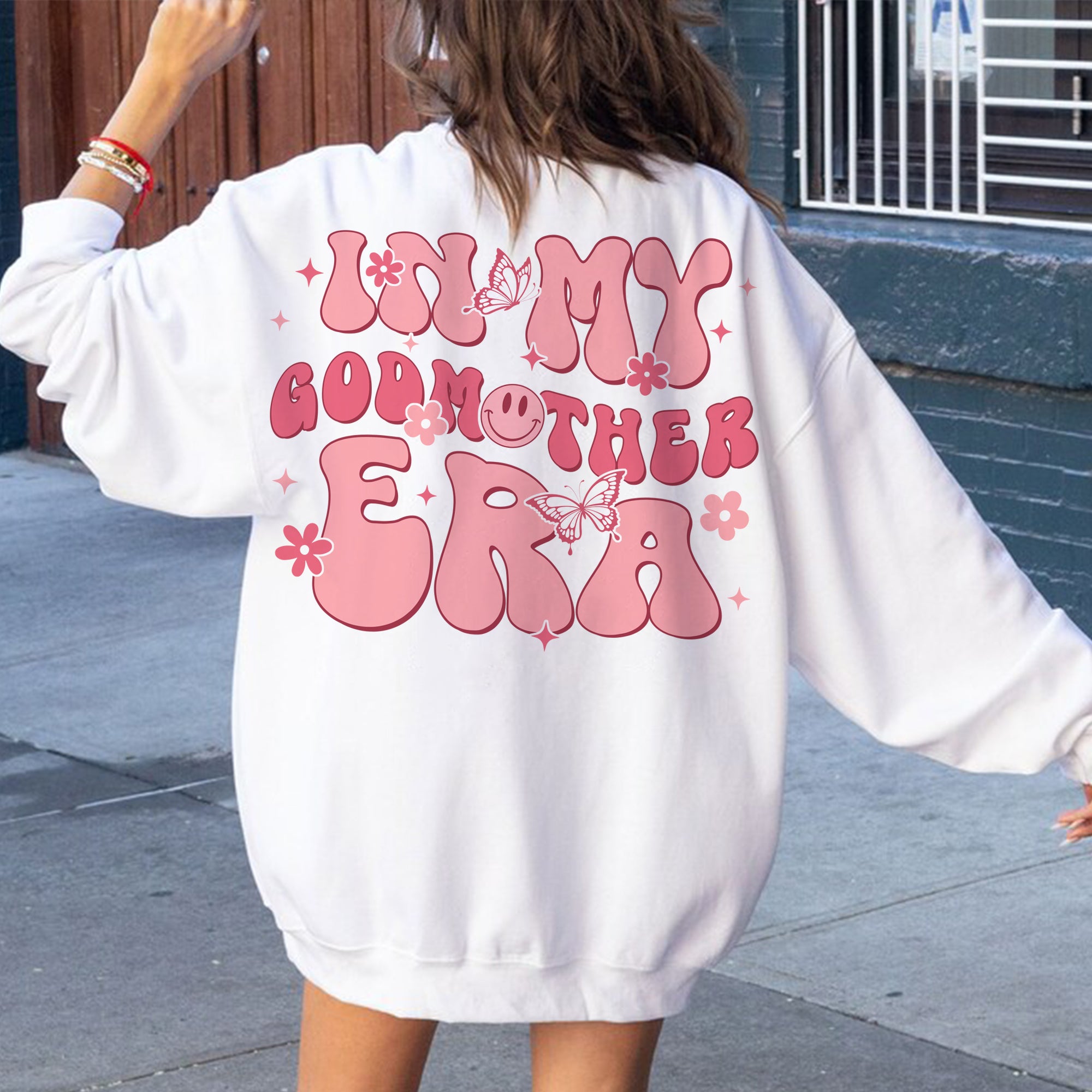 Sandjest Mom T-Shirt in My Godmother Era Gift for Mother Mommy Mama