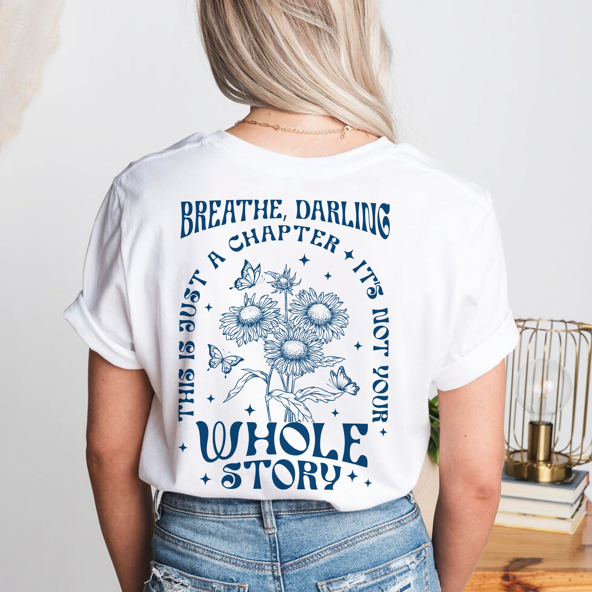 Sandjest Book T-Shirt This Is Just a Chapter Gift for Book Lover Bookworm