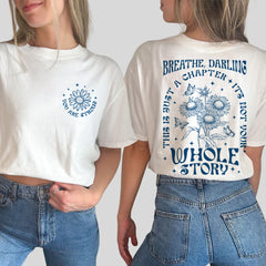 Sandjest Book T-Shirt This Is Just a Chapter Gift for Book Lover Bookworm