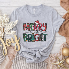 Sandjest Women Christmas Sweatshirt, Christmas Shirt for Mom, Family Christmas Tee, Christmas Party Outfit, Holiday Shirt for Girl