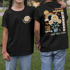 Sandjest Inspirational T-Shirt Remember Choose Kindness Gift for Women Girl Friend