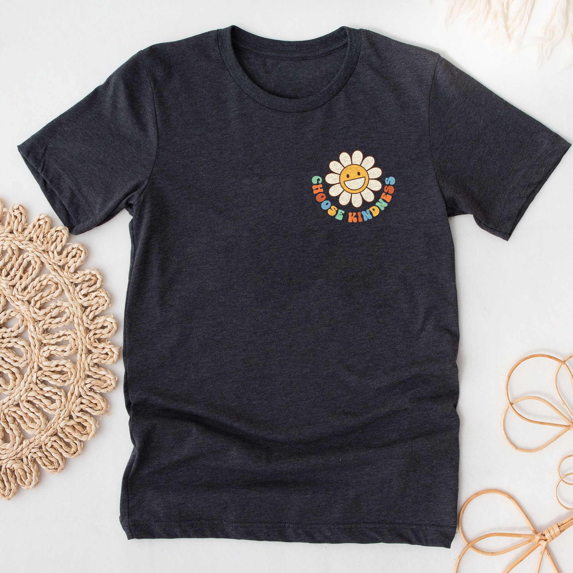 Sandjest Inspirational T-Shirt Remember Choose Kindness Gift for Women Girl Friend