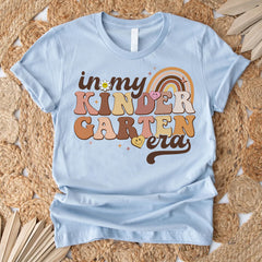 Sandjest In My Kindergarten Era Shirt, Kindergarten Teacher, Teacher Shirt, Funny Teacher Tee, Back to School Shirt, First Day of School Shirt
