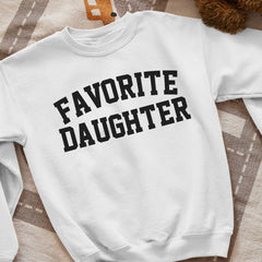 Sandjest Daughters T-Shirt Favorite Daughter Gift for Women Girl Friends
