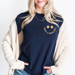 Sandjest I Hope You Have a Good Day Shirt Motivational Tee Groovy Retro Style Gift for Women Girl Friends