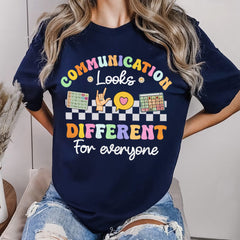 Sandjest Sped Teacher Shirt Groovy Retro Style T-Shirt for Women Girl Friends