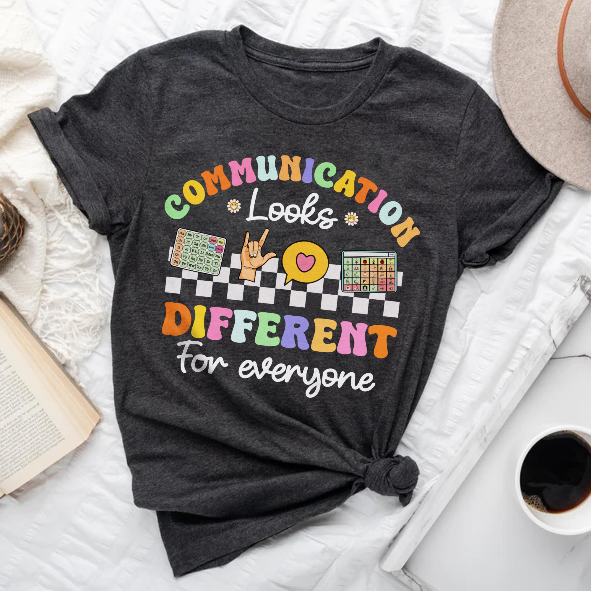Sandjest Book Lover T-Shirt There Is No Such Thing as Too Many Books Gift for Bookworm Librarian Teacher