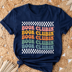 Sandjest Books T-Shirt Book Clubin Gift for Bookworm Book Lover Librarian