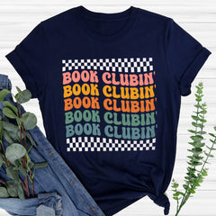 Sandjest Books T-Shirt Book Clubin Gift for Bookworm Book Lover Librarian