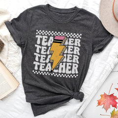 Sandjest Teacher T-Shirt It¡¯s a Beautiful Day for Learning Gift for Teachers Professors