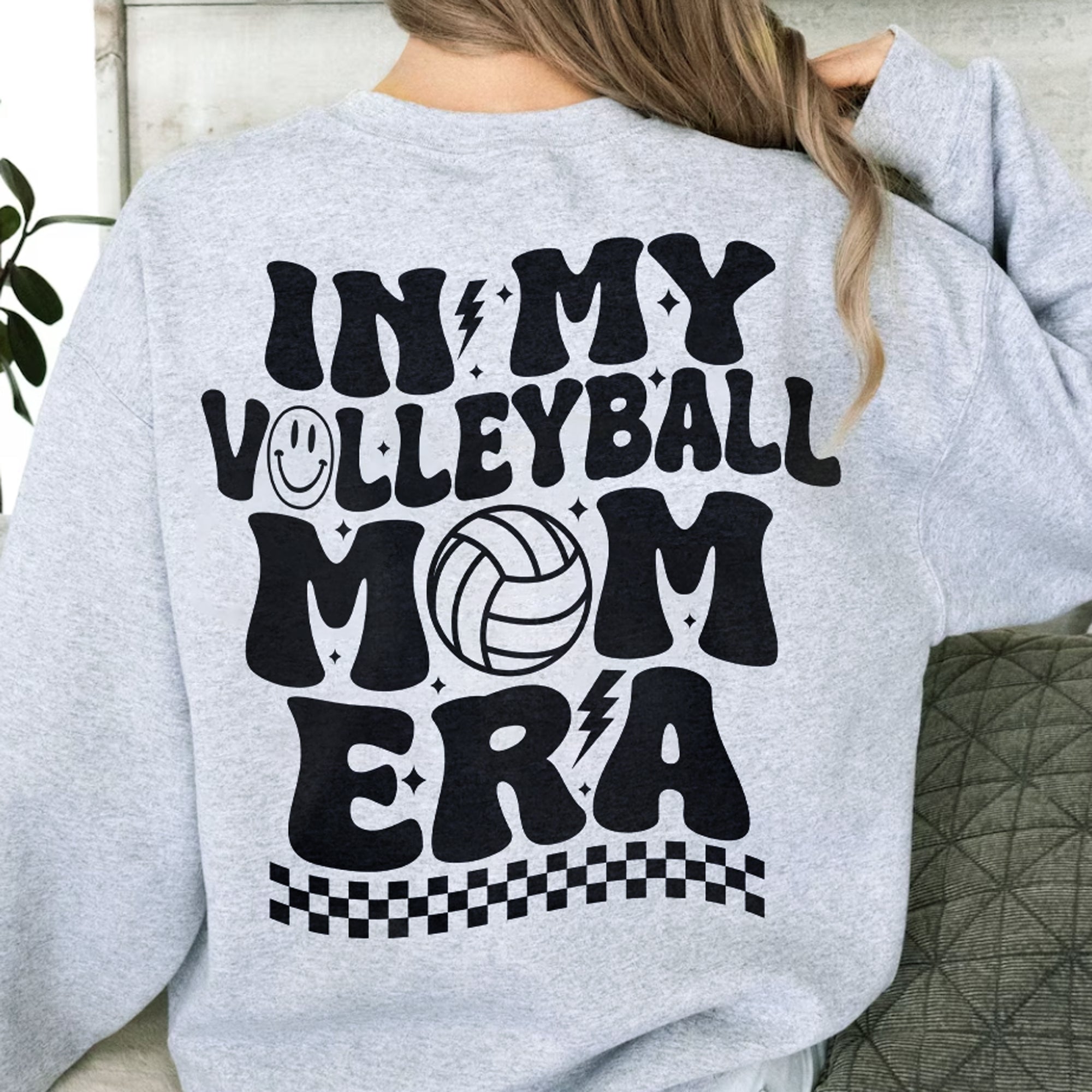 Sandjest Mom T-Shirt in My Volleyball Mom Era Gift for Women Girl Mother Mommy