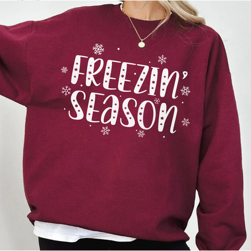 Sandjest Merry And Bright Christmas Sweatshirt, Women Christmas Shirt, Christmas Sweatshirts for Women, Christmas Women, Merry Christmas Sweatshirt