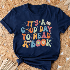 Sandjest Bookworm T-Shirt It’s a Good Day to Read a Book Gift for Women Girl Friend