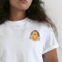 Sandjest Teacher T-Shirt Choose Kindness Retro Style Gift for Teachers