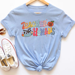 Sandjest Teacher T-Shirt Teacher of Tiny Humans Gift for Teachers Professors