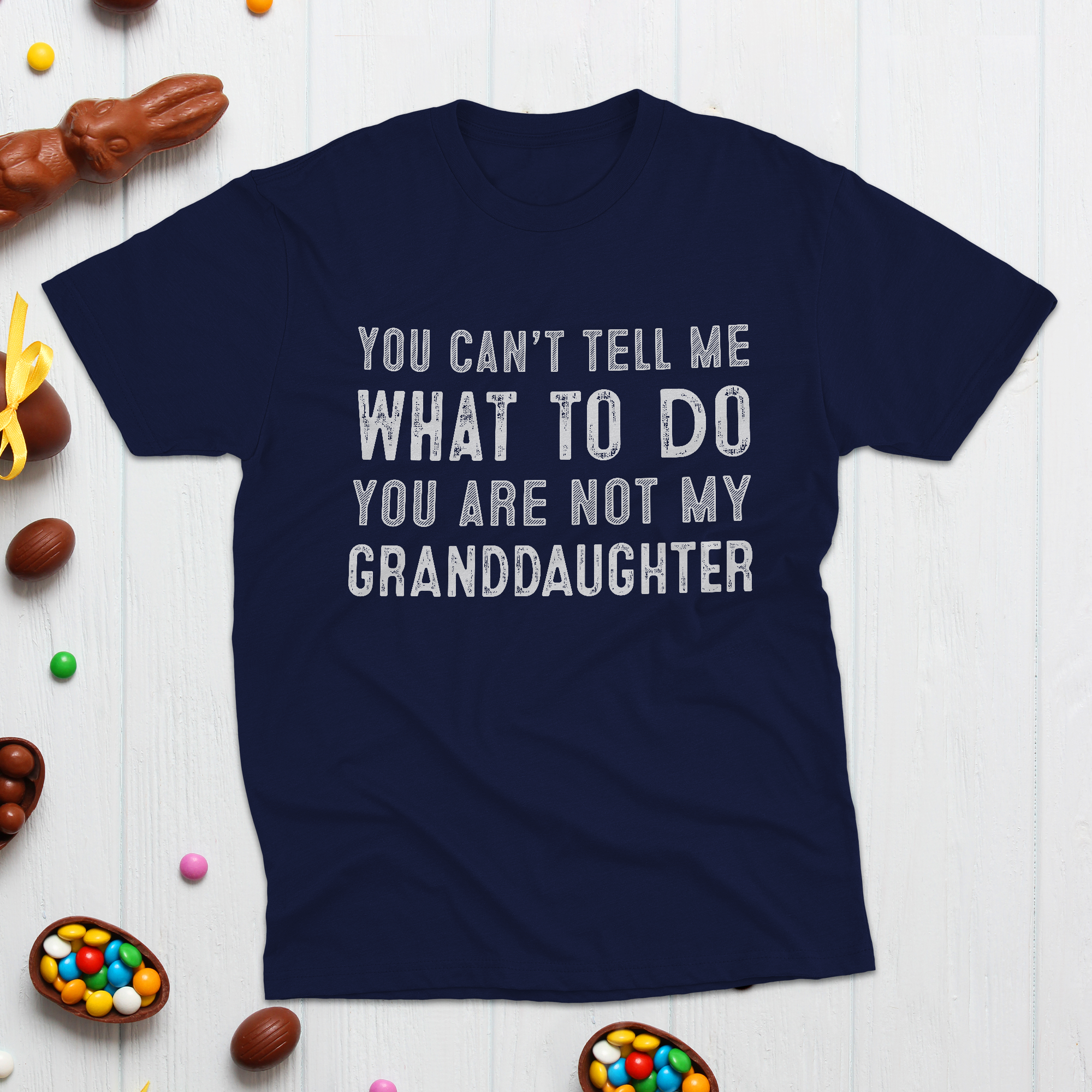 Sandjest Grandpa T-Shirt You Can’t Tell Me What to Do Gift for Papa Grandfather