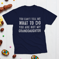 Sandjest Grandpa T-Shirt You Can’t Tell Me What to Do Gift for Papa Grandfather