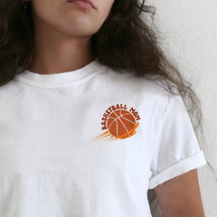 Sandjest Mom T-Shirt in My Basketball Mom Era Gift for Mother Mommy Mama