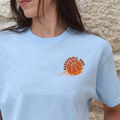 Sandjest Mom T-Shirt in My Basketball Mom Era Gift for Mother Mommy Mama