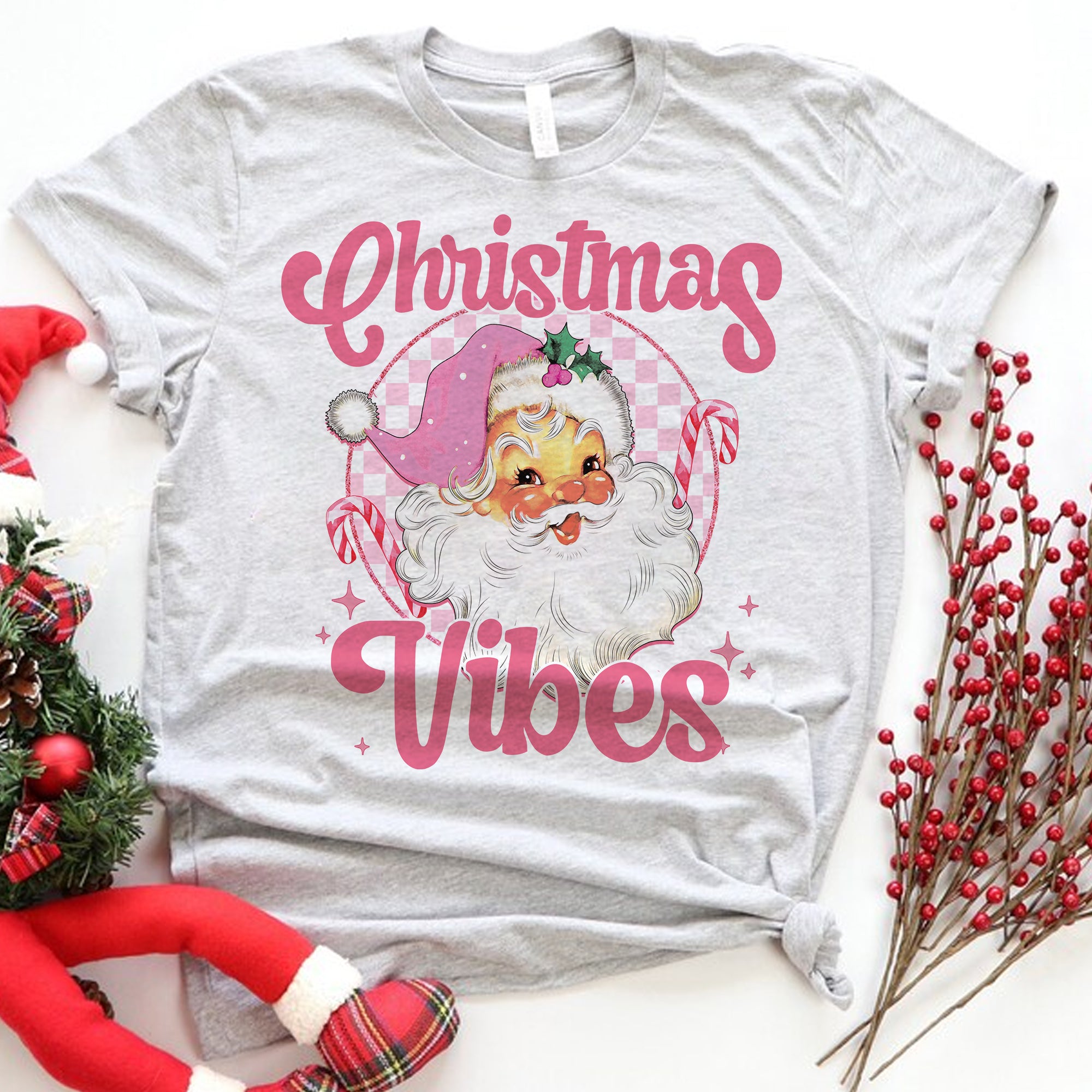 Sandjest Christmas Shirt, Funny Sarcastic Christmas Graphic Tee, Naughty Xmas Sweatshirt Gift, Skeleton Retro Christmas Vibes Tshirt