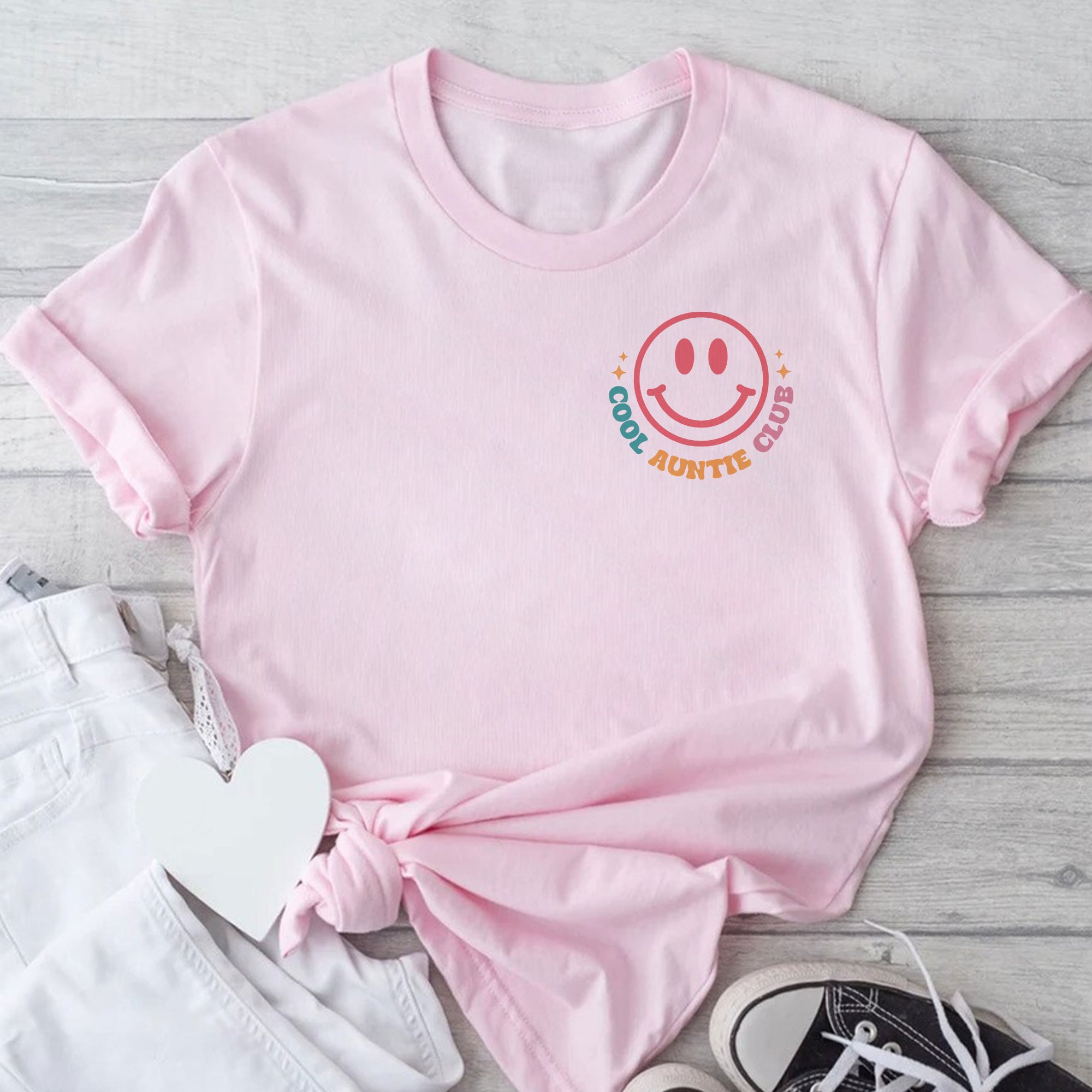 Sandjest Aunt T-Shirt in My Cool Auntie Era Gift for Women Mother Aunties