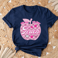 Sandjest Teacher T-Shirt My Job It¡¯s Just Teach Gift for Teachers Professors